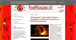 Desktop Screenshot of feuerpaedagogik-ev.de